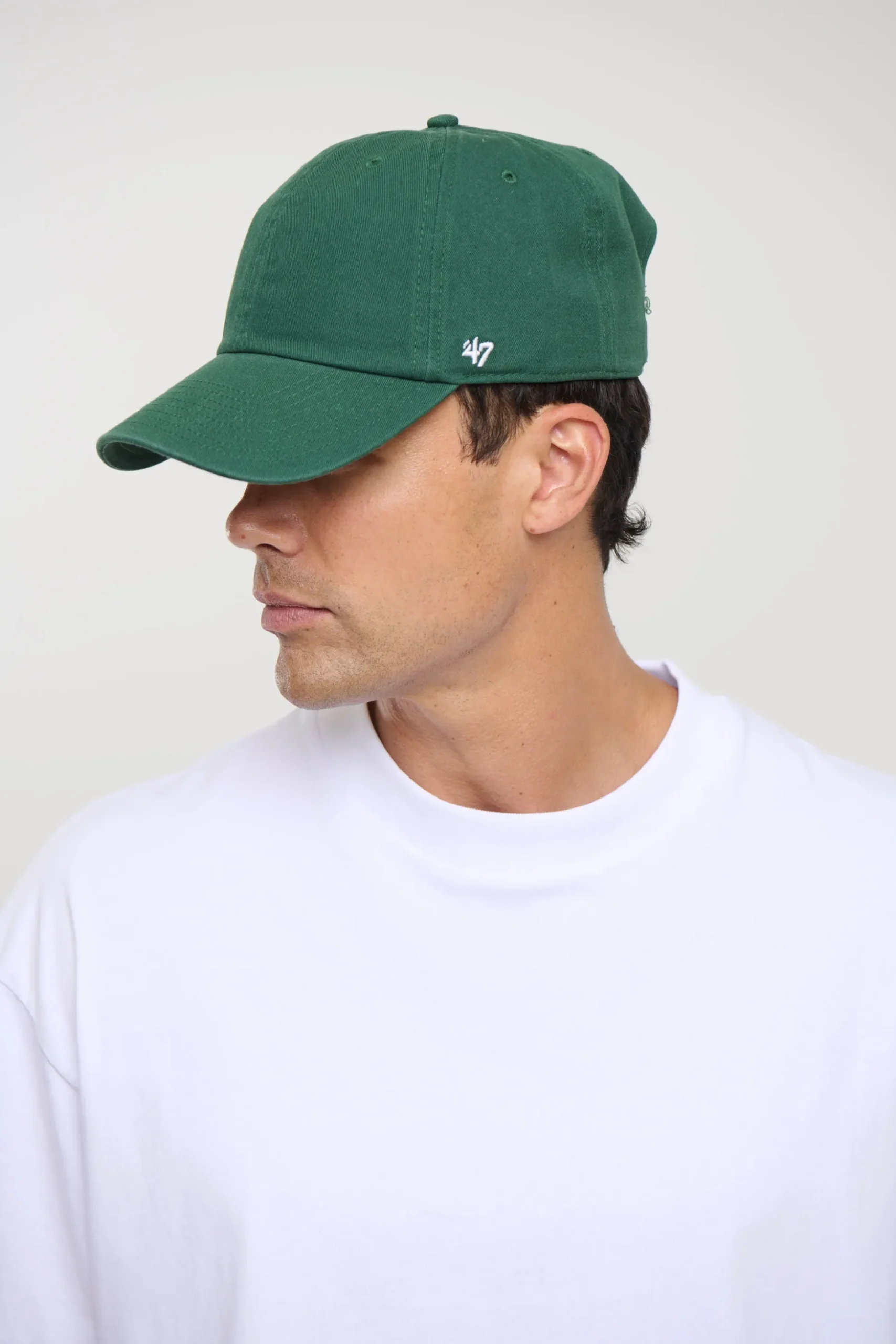 Classic Vintage Clean Up Cap Bottle Green