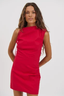 Clea Mini Dress Cherry