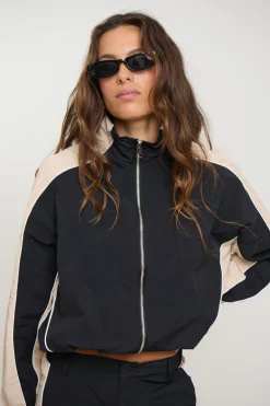 Cleo Windbreaker Black