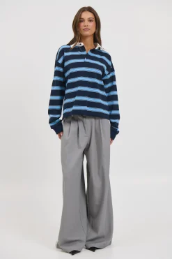 Countryside Jersey Midnight Stripe