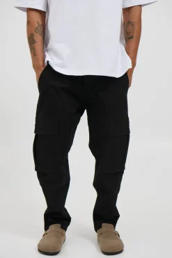 Damien Drop Cargo Pant Black