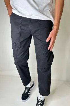 Damien Drop Cargo Pant Black