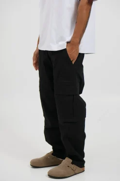 Damien Drop Cargo Pant Black