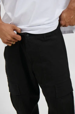 Damien Drop Cargo Pant Black
