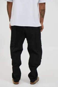 Damien Drop Cargo Pant Black