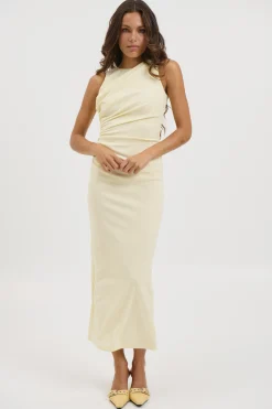 Daphne Midi Dress Butter