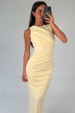 Daphne Midi Dress Butter