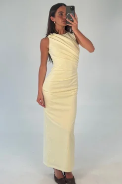 Daphne Midi Dress Butter
