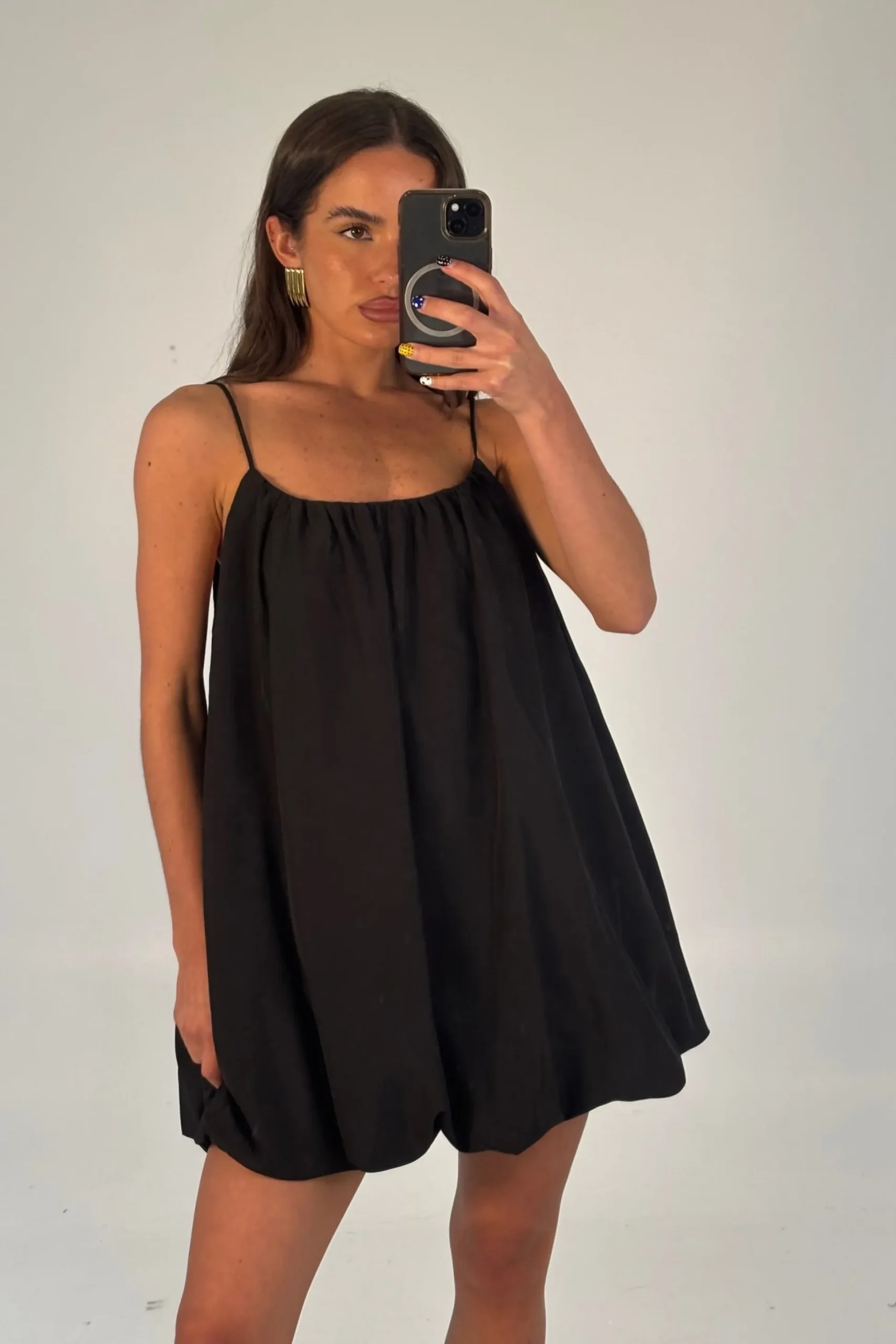 Della Mini Dress Black
