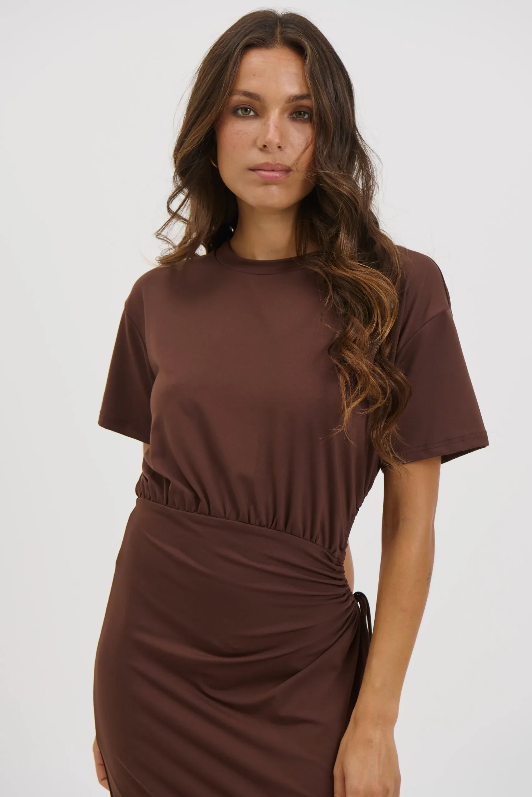 Denny Maxi Dress Chocolate