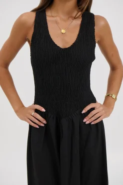 Destiny Maxi Dress Black