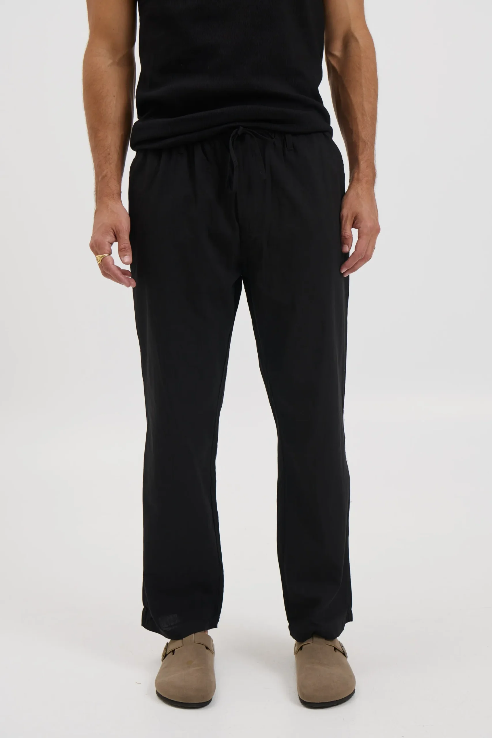 Dion Relaxed Pant Black