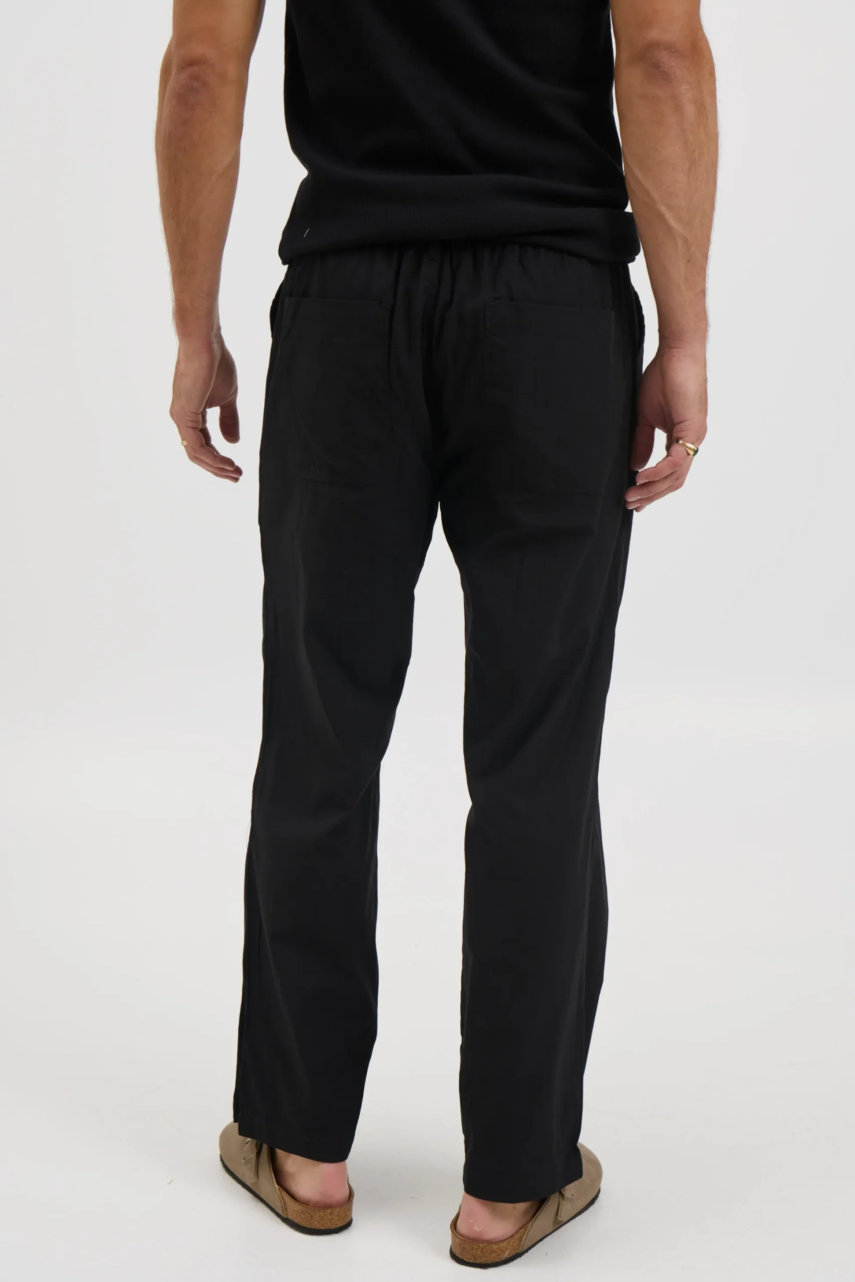 Dion Relaxed Pant Black
