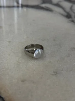 Dome Signet Ring Silver