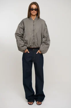 Dua Bomber Jacket Grey