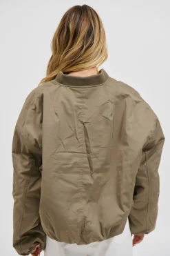 Dua Bomber Jacket Khaki