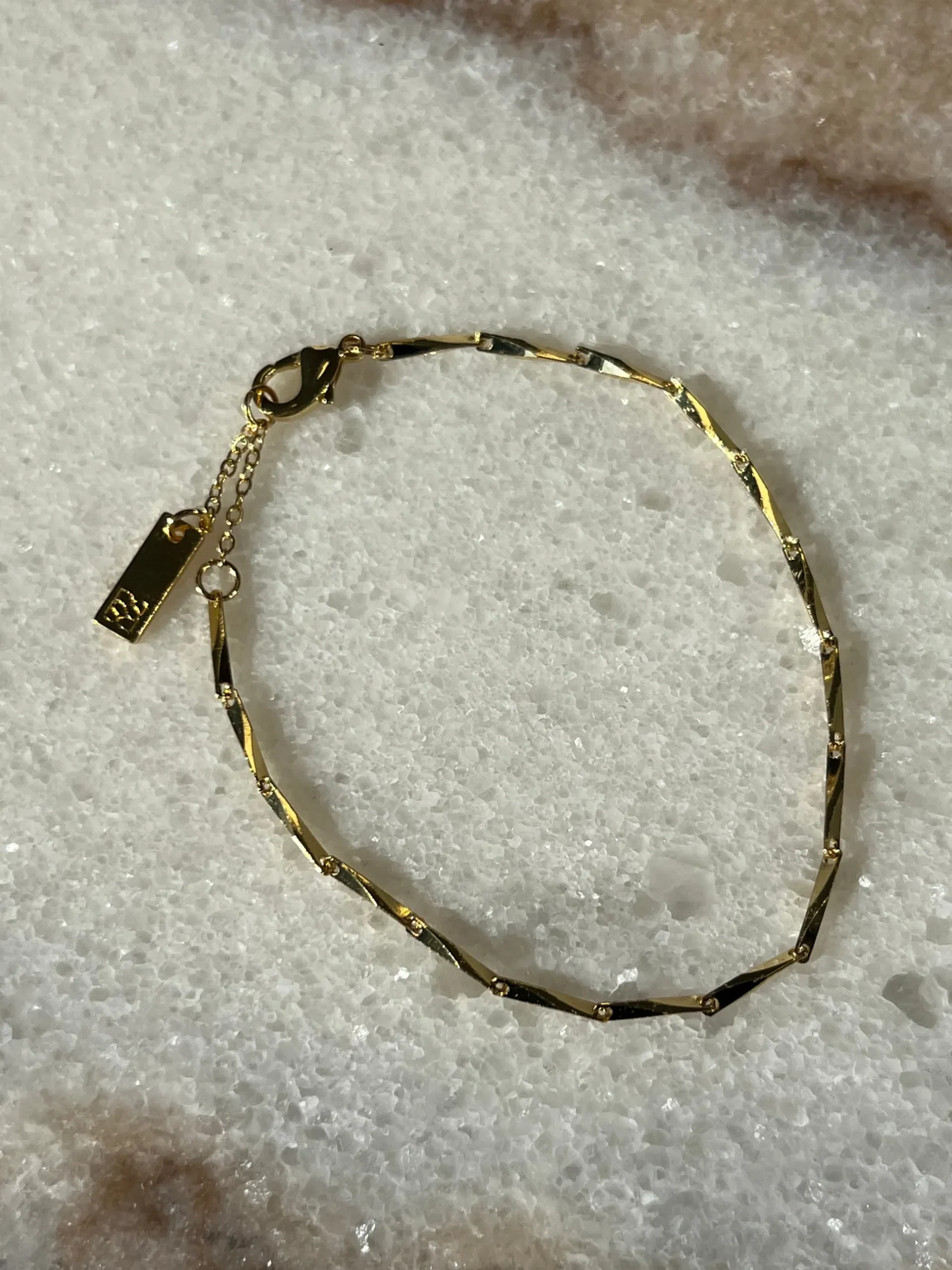 Dylan Chain Bracelet 18K Gold Plated