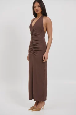 Ebba Maxi Dress Chocolate
