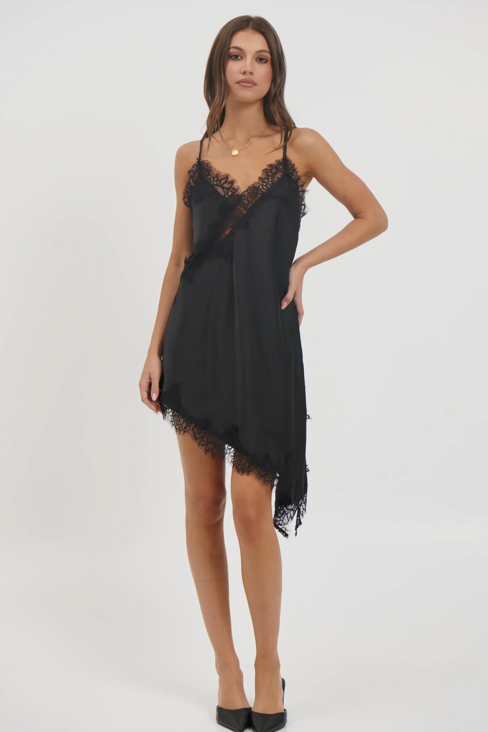 Electra Lace Dress Black