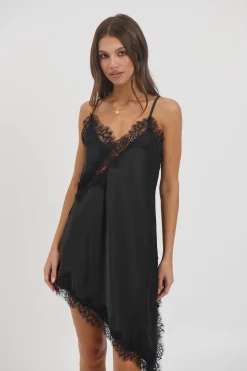 Electra Lace Dress Black