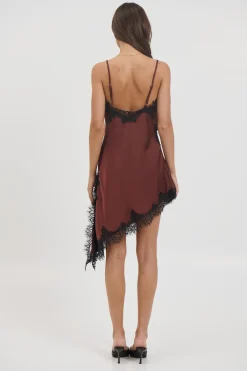 Electra Lace Dress Chocolate