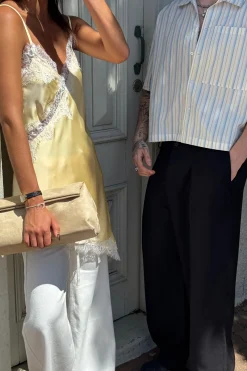 Electra Lace Dress Lemon