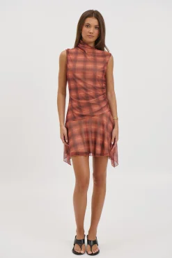 Elky Mini Dress Orange