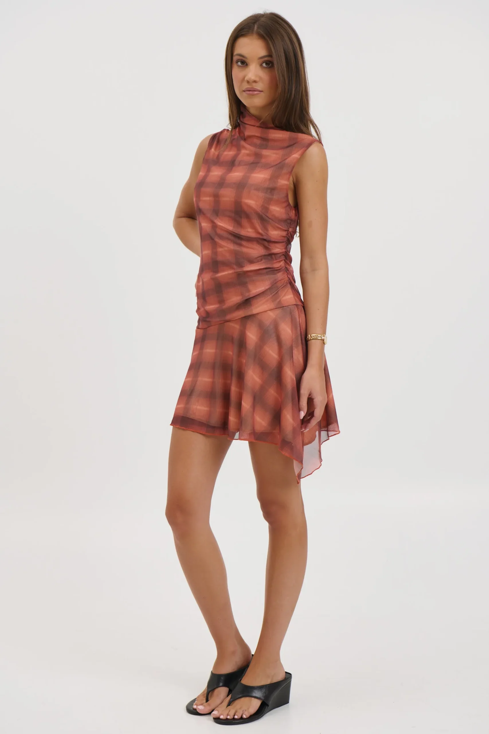 Elky Mini Dress Orange