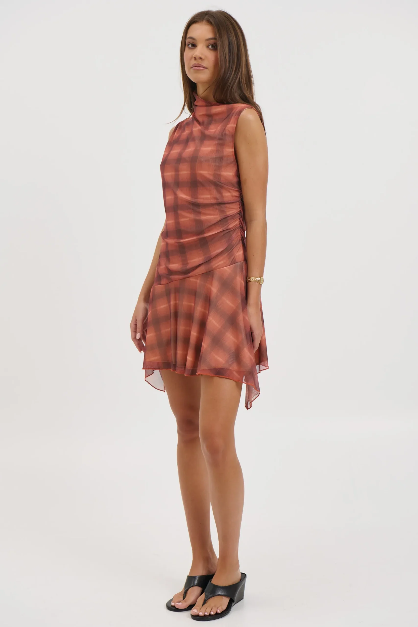 Elky Mini Dress Orange