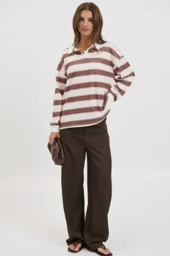 Elliot Rugby Jersey Chocolate