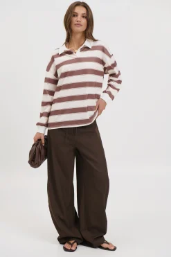 Elliot Rugby Jersey Chocolate