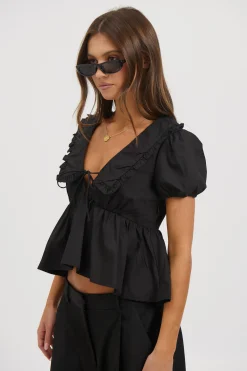 Elouise Shirt Black