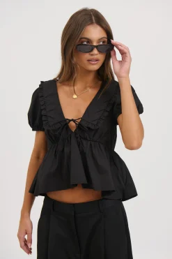 Elouise Shirt Black