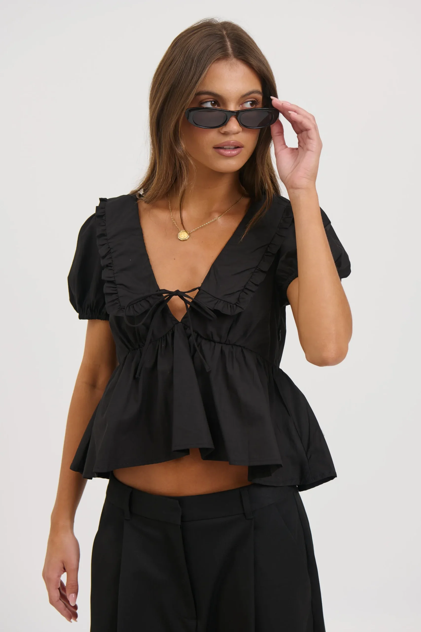 Elouise Shirt Black