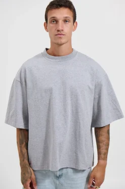 Emmett Box Tee Grey