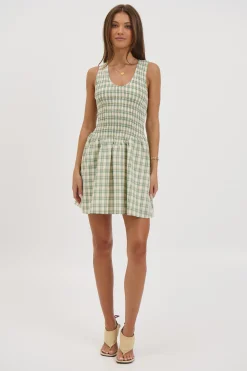 Essie Mini Dress Beige