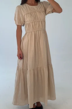 Gianna Maxi Dress Oat