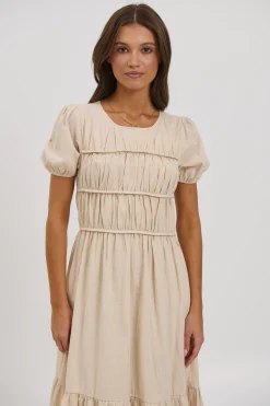 Gianna Maxi Dress Oat