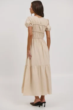 Gianna Maxi Dress Oat