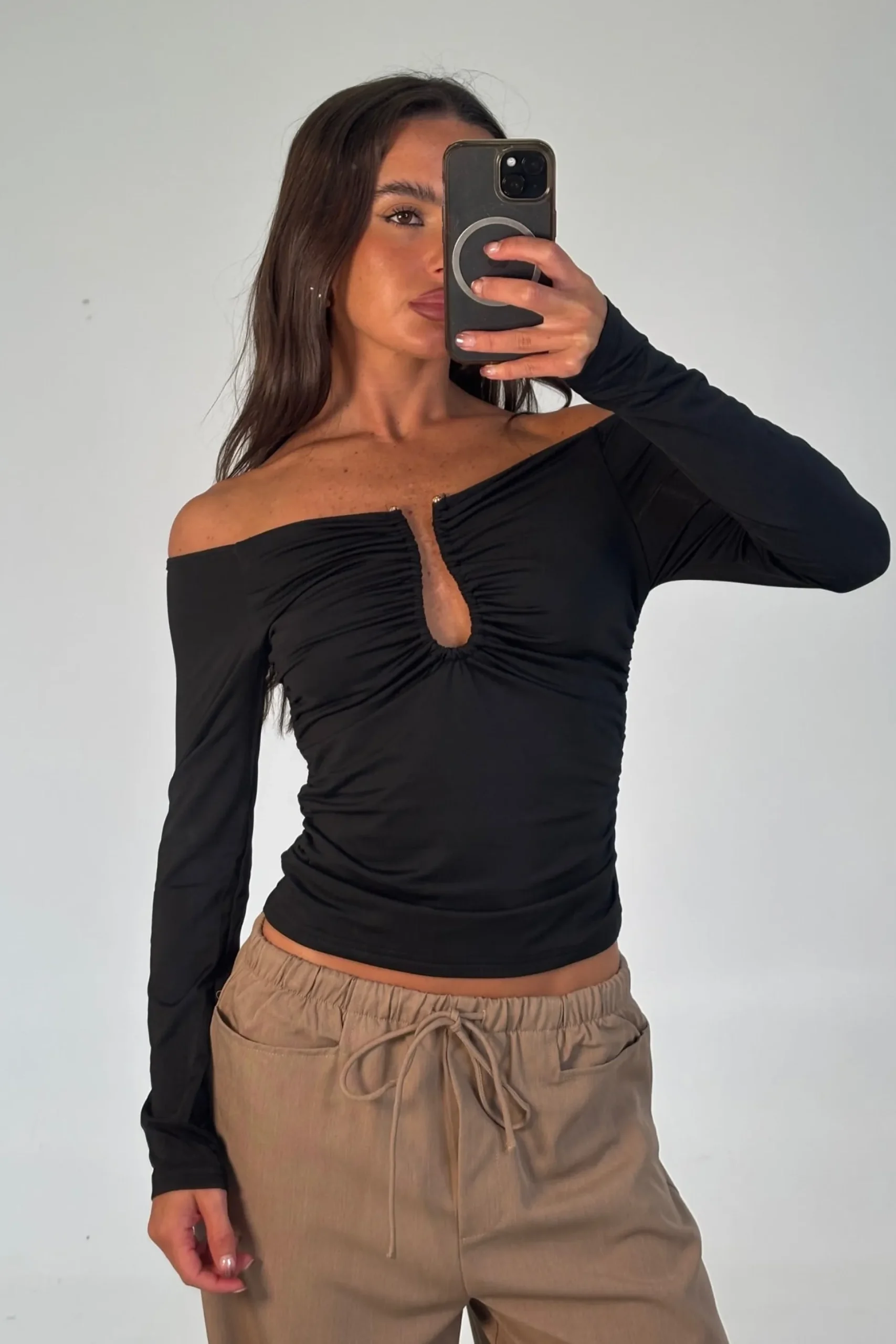 Gisella Top Black