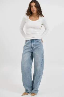 Giselle Long Sleeve White