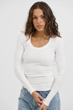 Giselle Long Sleeve White