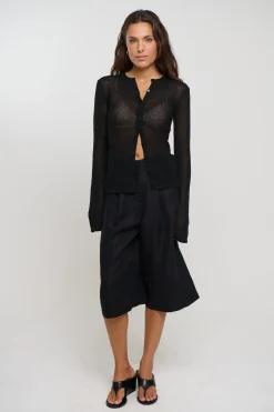 Hadley Cardigan Black