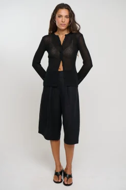 Hadley Cardigan Black