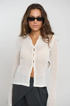 Hadley Cardigan Off White