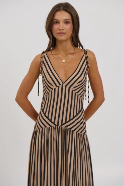 Hadley Maxi Dress Mocha