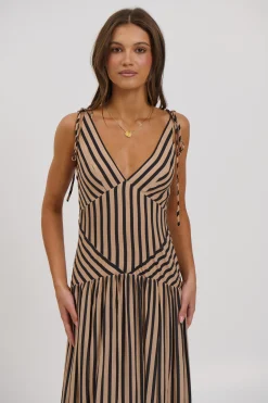 Hadley Maxi Dress Mocha