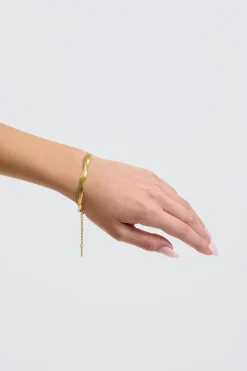 Hayley Bracelet 18K Gold Plated