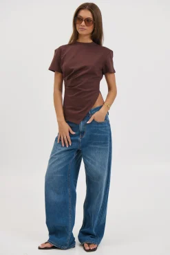 Hilary Top Dark Cacao