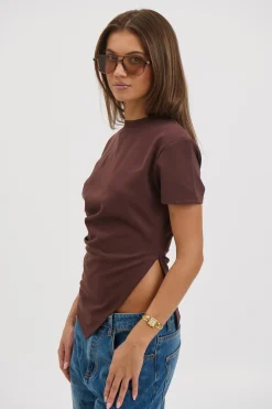 Hilary Top Dark Cacao